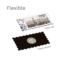 Flexible Fridge Magnet - Paris - Eiffel Tower - B&W