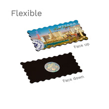 Flexible Fridge Magnet - Sunny Skyline of Las Vegas, Nevada