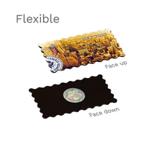 Flexible Fridge Magnet - New York - Sepia Aerial Photo