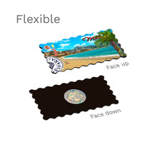 Flexible Fridge Magnet - Malaga - Seashore