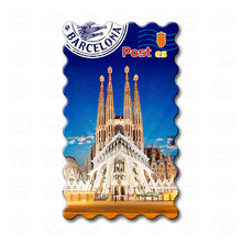 Barcelona - Passion facade of the Sagrada Família