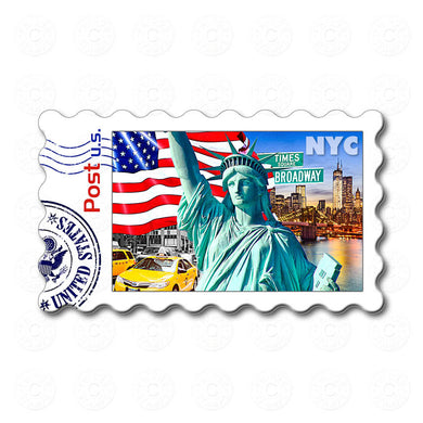 Fridge Magnet - New York - Statue of Liberty, USA
