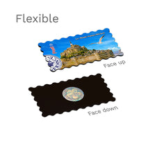 Flexible Fridge Magnet - Le Mont-Saint-Michel, France