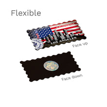 Flexible Fridge Magnet - Los Angeles Decorated USA Flag