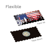 Flexible Fridge Magnet - San Francisco Decorated USA Flag