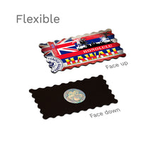 Flexible Fridge Magnet - Honolulu, Hawaii State Flag