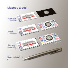 3 types of Fridge Magnets - Long Island - New York
