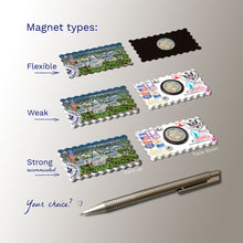 3 types of Fridge Magnets - Washington, D.C. Capitol Hill