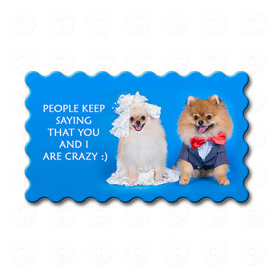 Pomeranians - People Keep Saying That You And I Are Crazy
