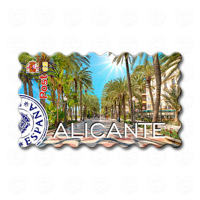 Alicante - Promenade Explanada de España