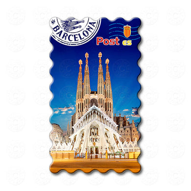 Barcelona - Passion facade of the Sagrada Família