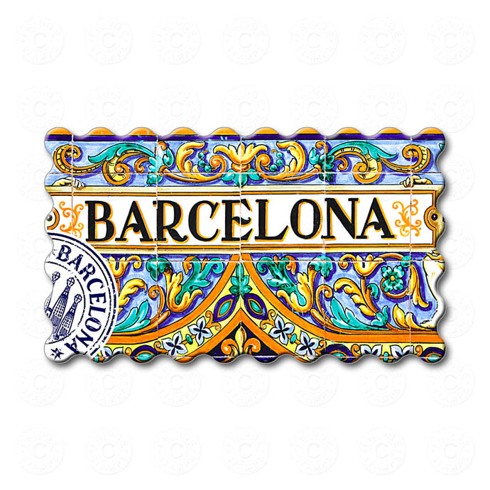 Barcelona - Famous Ceramic Decoration