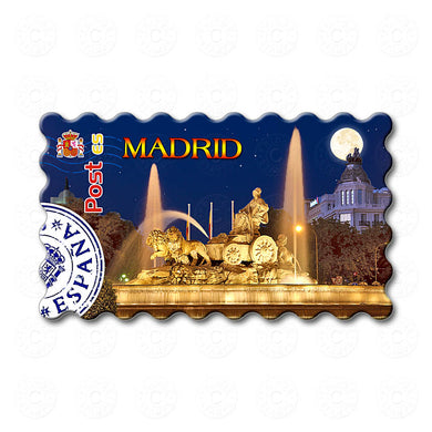 Madrid - Cybele Fountain (illuminated)
