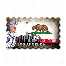 Fridge Magnet - Los Angeles California State Flag