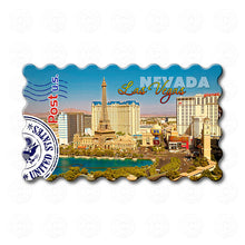 Fridge Magnet - Sunny Skyline of Las Vegas, Nevada