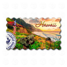 Fridge Magnet - Hawaii Colorful Islands